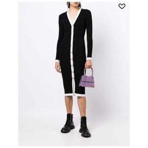 Alice + Olivia Alcina Rib Knit Wool Blend Sweater Dress worn once!